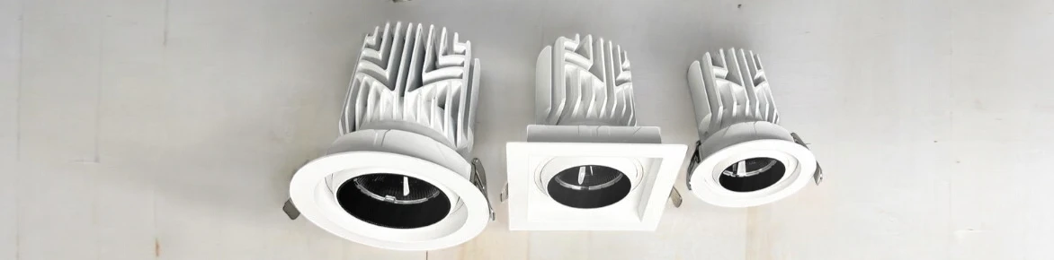 square recessed downlight , design zigbee smart led recessed led downlight , led cob downlight recessed hotel series Supplier | Sincerelux